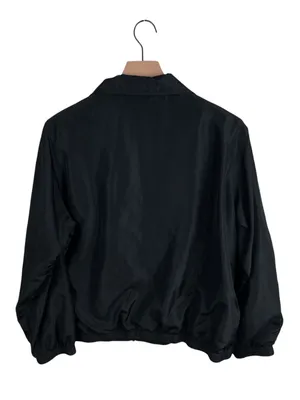 Vintage Cabin Creek Windbreaker Jacket Womens Size Large Embroidered Fall Leaves thumbnail 2