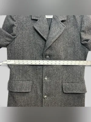 London Fog Women's Charcoal Herringbone Single-Breasted Trench Coat thumbnail 5