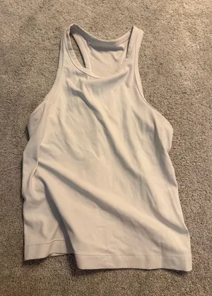 White Lululemon Tank thumbnail 1