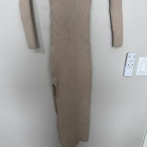 Petal & Pup Ainsley Long Sleeve Side Slit Rib Sweater Dress Size L thumbnail 5