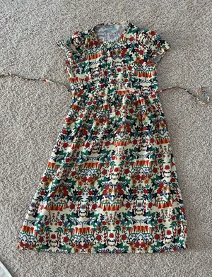 Cool summer home dress. XS thumbnail 1