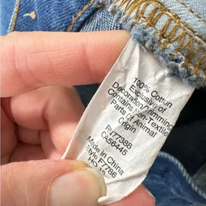 Madewell Blue The Perfect Vintage Jeans Womens 26 Raw Hem High Rise Denim Casual thumbnail 13