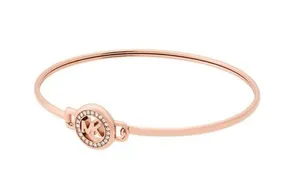 Michael Kors Exclusive Rose Gold-Tone Stainless Steel Bangle Bracelet MKJ6521791 thumbnail 1