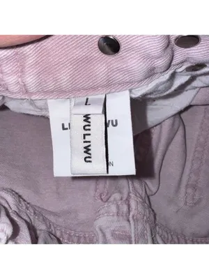 Liwu Liwu Pink Cargo Shorts Size Large thumbnail 4
