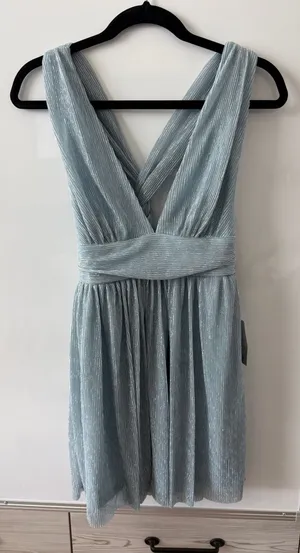 Lulus blue dress thumbnail 1