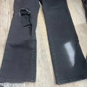 Risen black distressed jeans size 9/29‎ thumbnail 3