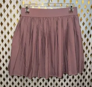 Dress forum pleated pink lilac Skort skirt with shorts size S thumbnail 1