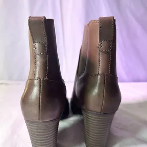 Clarks Dark Brown Heeled Boots thumbnail 6