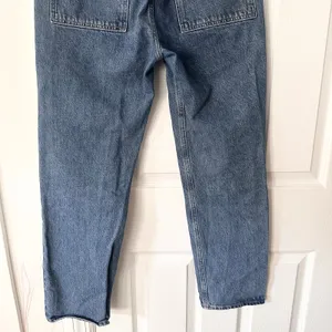 AGOLDE Cooper Cargo Denim Jeans A9120 Revolution Dark Wash 26 thumbnail 11