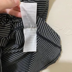 Zakti‎ Activewear Striped Workout Top Black Size 10 thumbnail 5