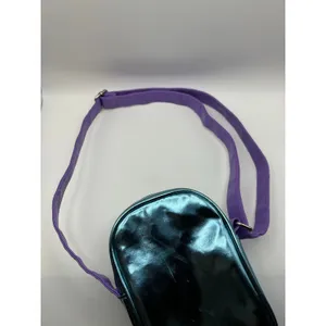 Disney Lilo & Stitch Mini Crossbody Bag Blue Iridescent Adjustable Small Purse thumbnail 7