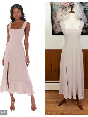 Beautiful New Show Me Your Mumu Claire Chiffon MIDI thumbnail 2