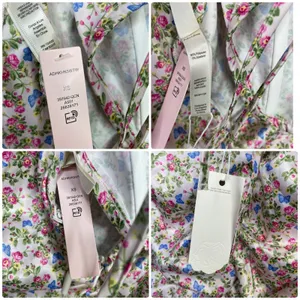For Love and Lemons Victorias Secret Satin Butterflies Floral Corset Slip Dress thumbnail 14