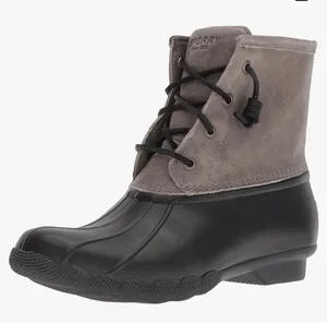 SPERRY Saltwater Duck Boots Lace Up Waterproof Rain Winter Boots #1276 thumbnail 1