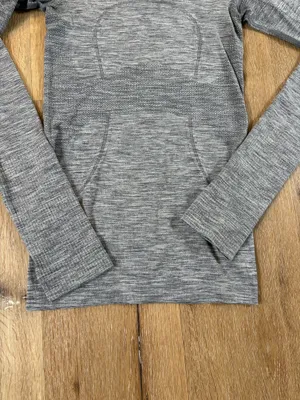 Lululemon Grey Swiftly Tech Long Sleeve thumbnail 2