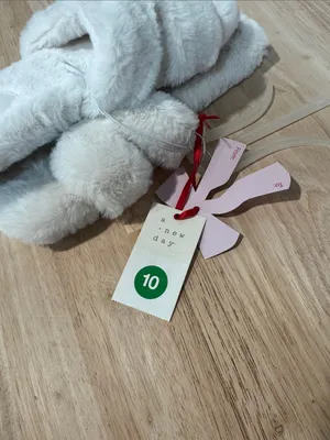 A New Day Women's Sage Off-White Cream Super Soft Slide Slippers NWT thumbnail 6