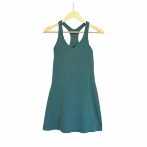 Girlfriend Collective Lola Alpine Green V-Neck Dress thumbnail 2