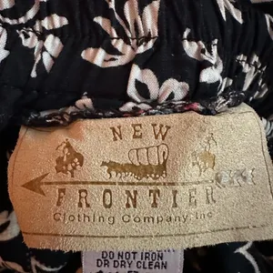 New Frontier Black and Pink Maxi Skirt and Top thumbnail 10
