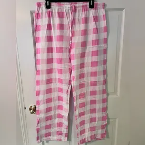 Just Love Women’s Pink Plaid Pajama Lounge Pants Sleepwear thumbnail 3