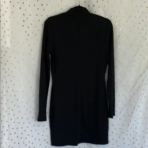 Princess Polly Black Long Sleeve Dress thumbnail 4