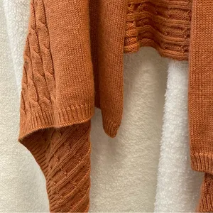 GANZ Women's Sweater in Warm Rust Orange Size M thumbnail 3