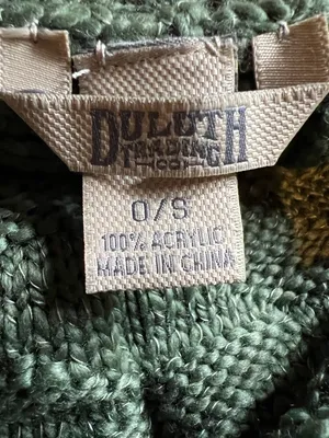 Duluth Trading Color Olive Green Women’s Slouchy Knit Beanie Cap thumbnail 4