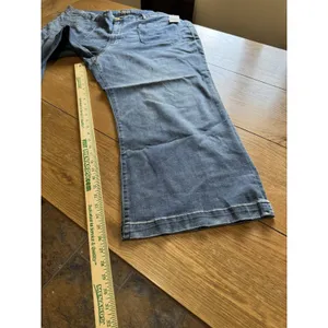 KUT From The Kloth Meg High Rise Wide Leg Women's Jeans Blue Size 24W Denim NWT thumbnail 7
