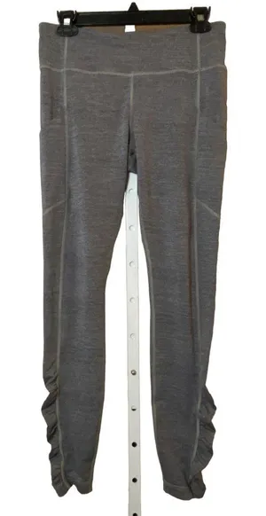Lululemon‎ Speed Up Tight 28" Inseam Leggings Heathered Black Size 8 thumbnail 1