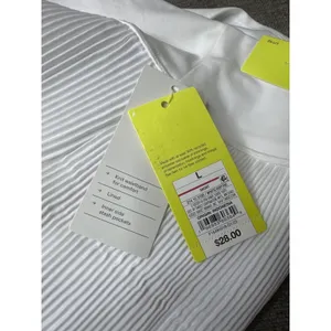 All In Motion Women L White Textured Pleated Skort w/ Inner Shorts Tennis Resort thumbnail 6