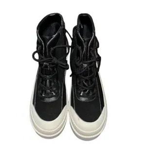 Gianni Bini Black Platform Leather Booties(Size 8M) thumbnail 3