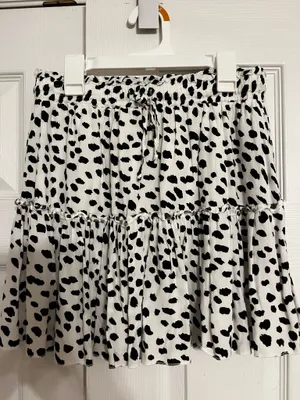 Amazon White Dotted Skirt thumbnail 4