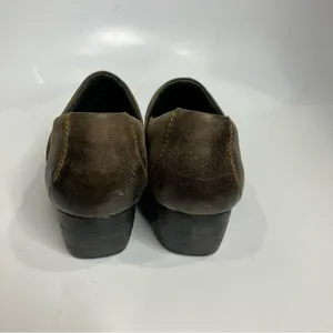 Born Kinney square‎ toe ankle booties size 8 Brown thumbnail 5