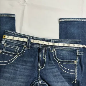 Studio Blue Boot Cut Jeans with Embroidered Design Size undefined thumbnail 8