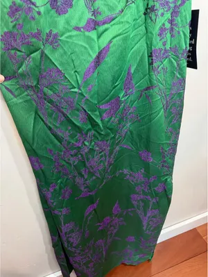 Pomander Place NWT Emerald Jacquard Soleil Gown Sz 0 Tuckernuck thumbnail 4