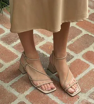 Marc Fisher beige strappy heels  Basically new thumbnail 5