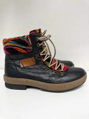 Rieker Felicitas Boots Black Size 8 thumbnail 2
