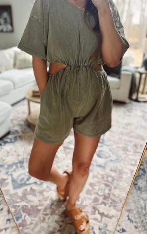 Heyson Romper Green Size L thumbnail 1
