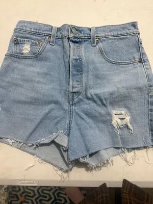 Levi’s Ribcage Shorts Denim thumbnail 1