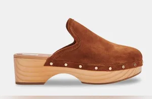 Dolce Vita Closen Slip-On Studded Clog Cognac Suede Size 7.5 thumbnail 2