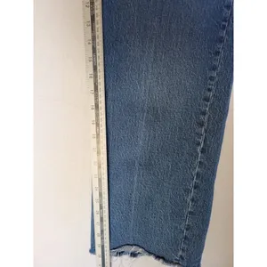 Abercrombie & Fitch The 90s Relaxed High Rise Distressed Straight Denim 28 thumbnail 11