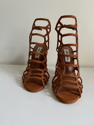 Steve Madden Cognac Heels thumbnail 2