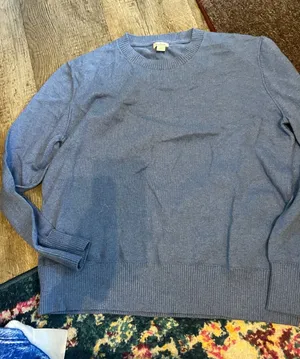 Ll bean blue sweater size M Size M thumbnail 1