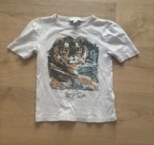 Top Shop Pink Tiger Stay Wild Tshirt thumbnail 1
