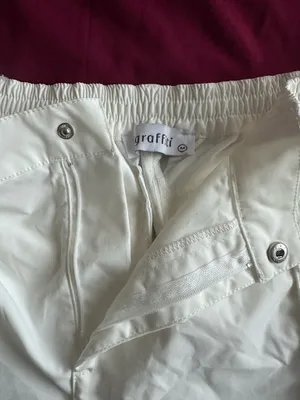 Boutique Nylon Shorts White Size M thumbnail 3