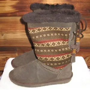 Bearpaw Chocolate Brown Boots  thumbnail 2