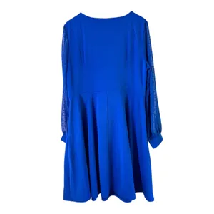Seta T Fit & Flare Dress Square‎ Neck Long Sleeve Party Cocktail XL thumbnail 3