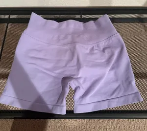 2.5” Butt Scrunch Biker Shorts Purple thumbnail 1