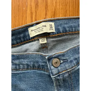 Abercrombie & Fitch Curve Love Ultra High Rise Ankle Straight Jean Size 18 thumbnail 7