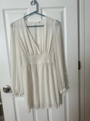 Aritzia Wistful White Dress thumbnail 6