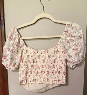 Altar'd State floral top thumbnail 3